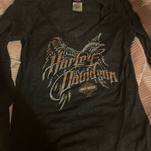 Harley-Davidson Charcoal Graphic Tee
